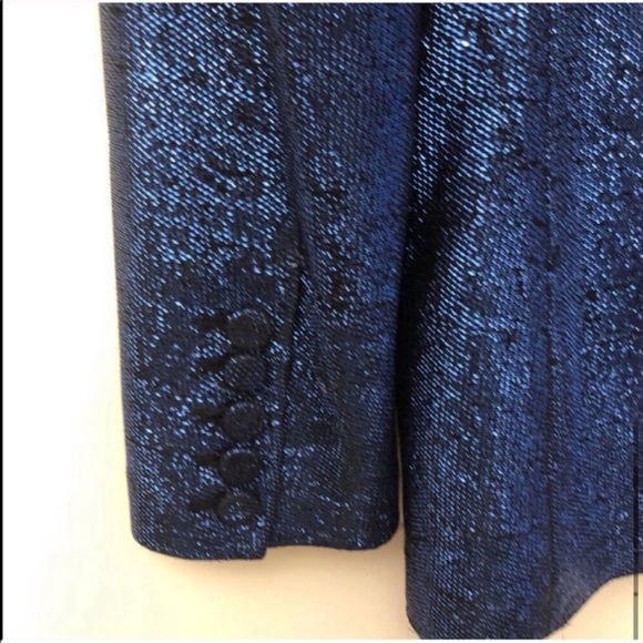 Joe’s Jeans Heidi Blue Tuxedo Jacket - Picture 9 of 12